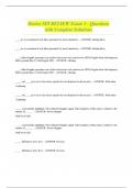 Davies SPI REVIEW Exam 3 - Questions with Complete Solutions