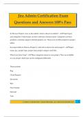 Jira Admin Certification Exam Questions and Answers 100&percnt; Pass
