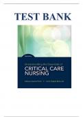 Critical Care Nursing
