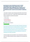 ADVANCED HESI PHARMACOLOGY EXAM TESTBANK 2025&sol;CTUAL EXAM WITH 300&plus; QUESTIONS AND VERIFIED SOLUTIONS WITH DETAILED CLARIFICATIONS&sol;HESI ADVANCED PHARMACOLOGY EXAM-2025&sol;ALREADY GRADED A&plus;