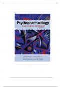 TEST BANK FOR PSYCHOPHARMACOLOGY&colon; DRUGS&comma; THE BRAIN AND BEHAVIOR 4TH EDITION BY MEYER&comma;100&percnt; CORRECT ANSWERS&comma; GRADED A&plus;
