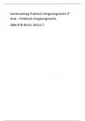 Samenvatting Praktisch Omgevingsrecht 2e druk &ndash; Praktisch Omgevingsrecht&comma;  ISBN 978-90-01-29512-7