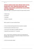 CPHON CHEMO EXAM 2025&vert; BRAND NEW ACTUAL EXAM WITH 100&percnt; VERIFIED QUESTIONS AND CORRECT SOLUTIONS&vert; GUARANTEED VALUE PACK&vert; ACE YOUR GRADES&period;