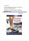 Test Bank - Anatomy&comma; Physiology&comma; & Disease&colon; An Interactive Journey for Health Professionals 3rd Edition by Bruce Colbert&comma; All Chapters Included