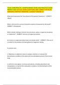 TEXAS CHIROPRACTIC JURISPRUDENCE EXAM AND PRACTICE EXAM NEWEST 2025 ACTUAL EXAM QUESTIONS AND CORRECT DETAILED ANSWERS &lpar;VERIFIED ANSWERS&rpar; &vert;ALREADY GRADED A&plus;