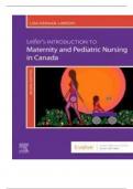 TEST BANK FOR Leifer&rsquo;s Introduction to Maternity and Pediatric Nursing in Canada&comma; 2nd Edition by Lisa Keenan-Lindsay&comma; and Gloria Leifer ISBN&colon; 9780323872775 COMPLETE GUIDE 100 &percnt; VERIFIED A&plus; GRADE ASSURED&excl;&excl;&excl;NEW LATEST UPDATE&excl;&excl;&excl;&excl;&excl;