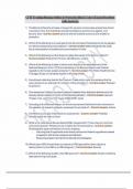 CITI Training Human Subjects Protection Basic Course Exam Questions with Answers&period;