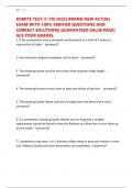 KUMITE TEST &lpar;1-70&rpar; 2025&vert; BRAND NEW ACTUAL EXAM WITH 100&percnt; VERIFIED QUESTIONS AND CORRECT SOLUTIONS&vert; GUARANTEED VALUE PACK&vert; ACE YOUR GRADES&period;