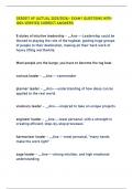 GEB3017 UF &lpar;ACTUAL 2025&sol;2026&rpar;- EXAM 1 QUESTIONS WITH  100&percnt; VERIFIED CORRECT ANSWERS