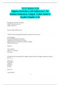 TEST BANK FOR Organic Chemistry 12th Edition by T&period; W&period; Graham Solomons&comma; Craig B&period; Fryhle&comma; Scott A&period; Snyder Chapter 1-25
