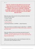 EPIC TRAINING  COG170&colon; COGITO FUNDAMENTALS EXAMS NEWEST 2025 PACKAGE DEAL&vert; DIFFERENT VERSIONS WITH COMPLETE  ACTUAL EXAM QUESTIONS AND  CORRECT DETAILED ANSWERS &lpar;VERIFIED ANSWERS&rpar; ALREADY GRADED A &vert; COG 170 COGITO FUNDAMENTALS EXAM PREP &lpar;BRAND NEW&excl;&excl;&rpar;