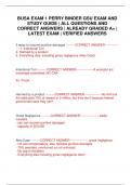 BUSA EXAM 1 PERRY BINDER GSU EXAM AND STUDY GUIDE | ALL QUESTIONS AND CORRECT ANSWERS | ALREADY GRADED A+ | LATEST EXAM | VERIFIED ANSWERS
