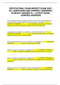 EDF 2720 FINAL EXAM NEWEST EXAM 2025 &vert; ALL QUESTIONS AND CORRECT ANSWERS &vert; ALREADY GRADED A&plus; &vert; LATEST EXAM &vert; VERIFIED ANSWERS