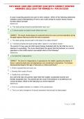 VATI Basic Care and Comfort Quiz &lpar;2023&sol;2024&rpar; with Correct Verified Answers