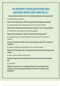 NY BOATERS&rsquo; EXAM QUESTIONS AND  ANSWERS RATED AND VERIFIED A&plus;&period; 