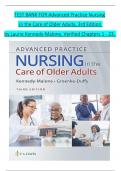 TEST BANK For Advanced Practice Nursing in the Care of Older Adults 3rd Edition Kennedy-Malone&comma; Verified Chapters 1 - 23&comma; Complete Newest Version