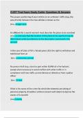 CLEET Final Exam Study Guide&colon; Questions & Answers&colon; Updated Solution
