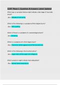 Phase 1&rpar;CLEET Phase 1&colon; Questions & Answers&colon; Latest Updated&colon; Guaranteed A&plus; Score