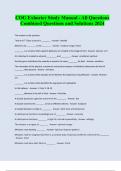 COG Exhorter Study Manual - All Questions Combined Questions and Solutions 2024&sol;2025