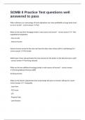 SOMB II Practice Test questions well answered to pass