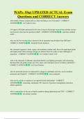 SSGT  Bundled Exam Questions WITH  CORRECT Answers