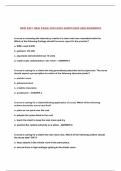 NEW EXIT HESI EXAM 2025-2026 QUESTIONS AND ANSWERS&excl;&excl;