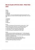 Mental Health &lpar;PSYCH&rpar; HESI FINAL- PRACTICE 2025 COMPLETE QUESTIONS AND CORRECT DETAILED ANSWERS WITH RATIONALES&period;pdf  1
