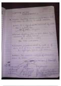 Class notes Chemistry  