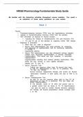 NR565 Pharmacology Fundamentals Study Guide