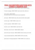 PKSC 1020 MIDTERM QUESTIONS WITH CORRECT ANSWERS 2025