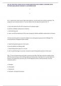 NR 326 CMS FINAL EXAM ACTUAL EXAM 100 QUESTIONS AND CORRECT ANSWERS WITH RATIONALES&vert;ALREADY GRADED A&plus;&vert;&vert;CHAMBERLAINE