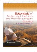 Test Bank&colon; Essentials of Maternity&comma; Newborn&comma; and Women&rsquo;s Health
