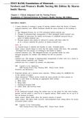 Test Bank Foundations of Maternal-Newborn and Women's Health Nursing&comma; 8th Edition by Murray &comma; All Chapters