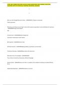 NYPD 3RD TRIMESTER EXAM ACTUAL EXAM 200 QUESTIONS AND CORRECT DETAILED ANSWERS WITH RATIONALES &lpar;VERIFIED ANSWERS&rpar; &vert;AGRADE