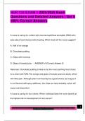 NUR 122 EXAM 1 2024&sol;2025 Exam  Questions and Detailed Answers &vert; Get it  100&percnt; Correct Answers