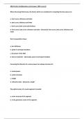 ABO Practice Test&lpar;Questions and Answers 100&percnt; correct&rpar;