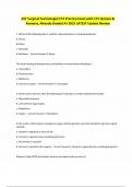 AST Surgical Technologist CST Practice Exam with 175 Quizzes & Answers&comma; Already Graded A&plus; 2025 LATEST Update Review