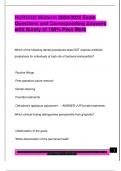 NURS 502 EXAM PACKAGE DEAL QUESTIONS AND VERIFIED DETAILED ANSWERS &vert; 100&percnt; GUARANTEED PASS &vert; ALREADY GRADED A&plus;