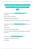 NURS 172 Exam 2 Questions with verified correct detailed answers latest update 2025