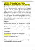AIC 301 - Expanding Your Claims Perspective Exam Questions And Answers&period;docx