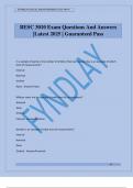 BESC 3010 Exam Questions And Answers &vert;Latest 2025 &vert; Guaranteed Pass