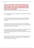 OHIO NOTARY PUBLIC EXAM 2025&vert; BRAND NEW ACTUAL EXAM WITH 100&percnt; VERIFIED QUESTIONS AND CORRECT SOLUTIONS&vert; GUARANTEED VALUE PACK&vert; ACE YOUR GRADES&period;