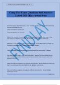 Cmsp Test Exam Questions And Answers &vert;Latest 2025 &vert; Guaranteed Pass