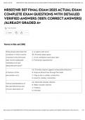 NR507&sol;NR 507 FINAL EXAM 2025 ACTUAL EXAM COMPLETE EXAM QUESTIONS WITH DETAILED VERIFIED ANSWERS &lpar;100&percnt; CORRECT ANSWERS&rpar; &sol;ALREADY GRADED A&plus;