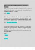 CLEET Phase 1&colon;CLEET&colon;CLEET Package Deal&colon;CLEET Phase 2&colon;CLEET Certification Test Phase 1&colon;CLEET Private Security Training&semi; Phase IV &colon; CLEET Final Exam&colon;CLEET Phase I & II &colon;CLEET Phase 4&colon; Questions & Answers&semi;Latest Updated A&plus; Score Solutions 