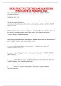 BICSI PRACTICE TEST-RETAKE QUESTIONS WITH CORRECT ANSWERS 2025