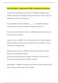 NU 508 Quiz 3 Questions With Complete Solutions&period;