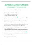 NURS 615 EXAM 1 &vert; 256 ACTUAL QUESTIONS AND ANSWERS WITH COMPLETE SOLUTIONS 100&percnt; CORRECT &vert; NEW UPDATE 2025