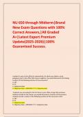  NU 650 through Midterm&vert;Brand New Exam Questions with 100&percnt; Correct Answers&comma;&vert;All Graded A&plus;&vert;Latest Expert Premium Update&lpar;2025-2026&rpar;&vert;100&percnt; Guaranteed Success&period;