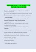 Jurisprudence PT  4 Peer Review Exam Correctly Answered 2024&sol;2025